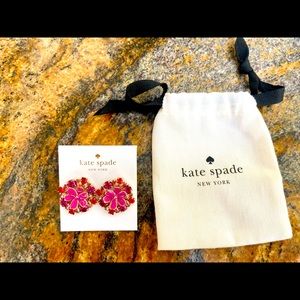 Kate Spade Here Comes the Sun Earrings  Pink NWT